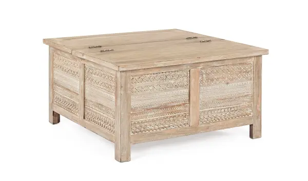 Mesa de centro baúl vintage Balu