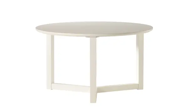 Mesa de centro colonial three blanca