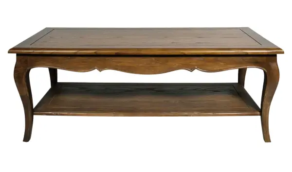 Mesa de centro cuadrada vintage Metaire