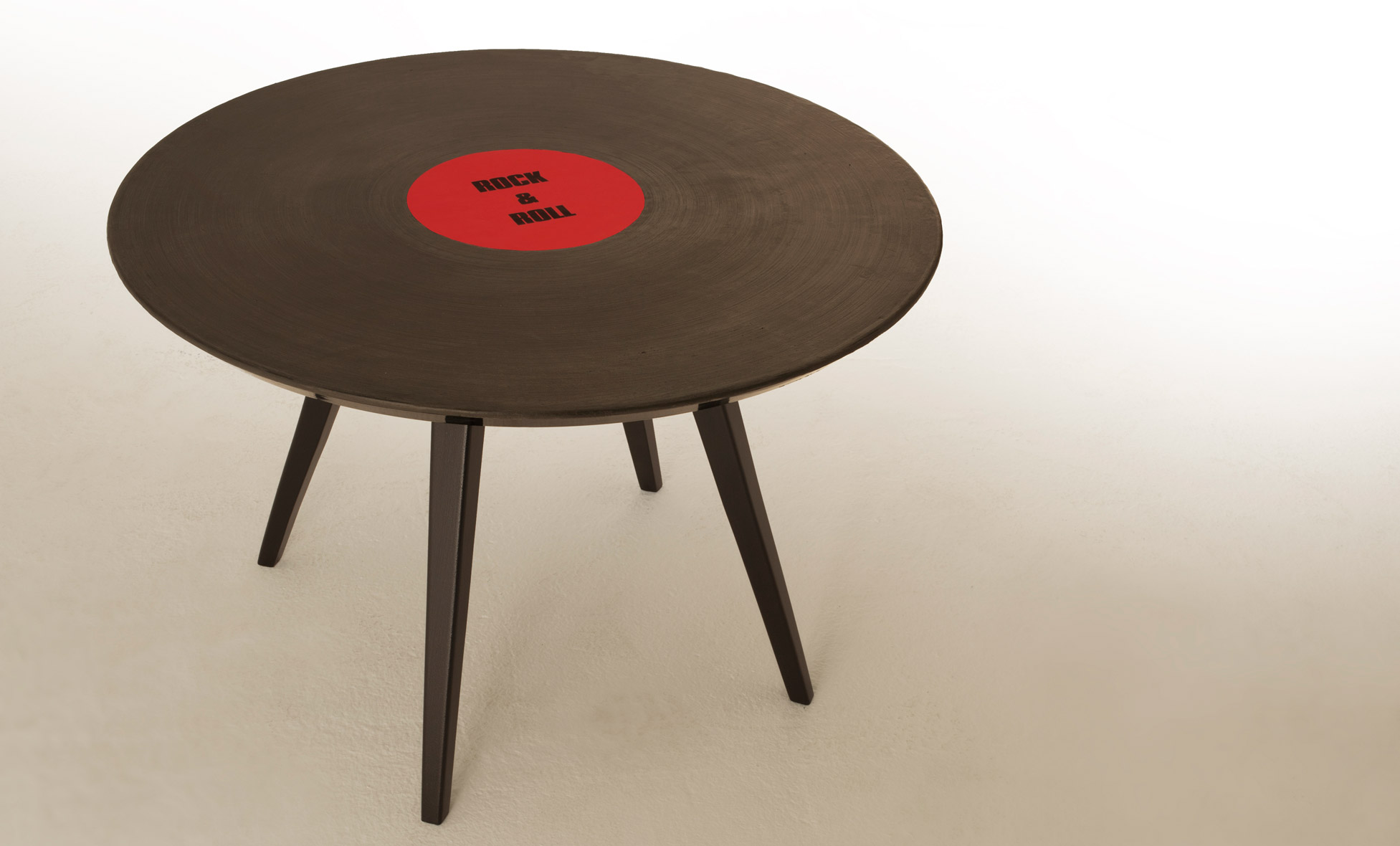 Mesa de centro dico vinilo microcento