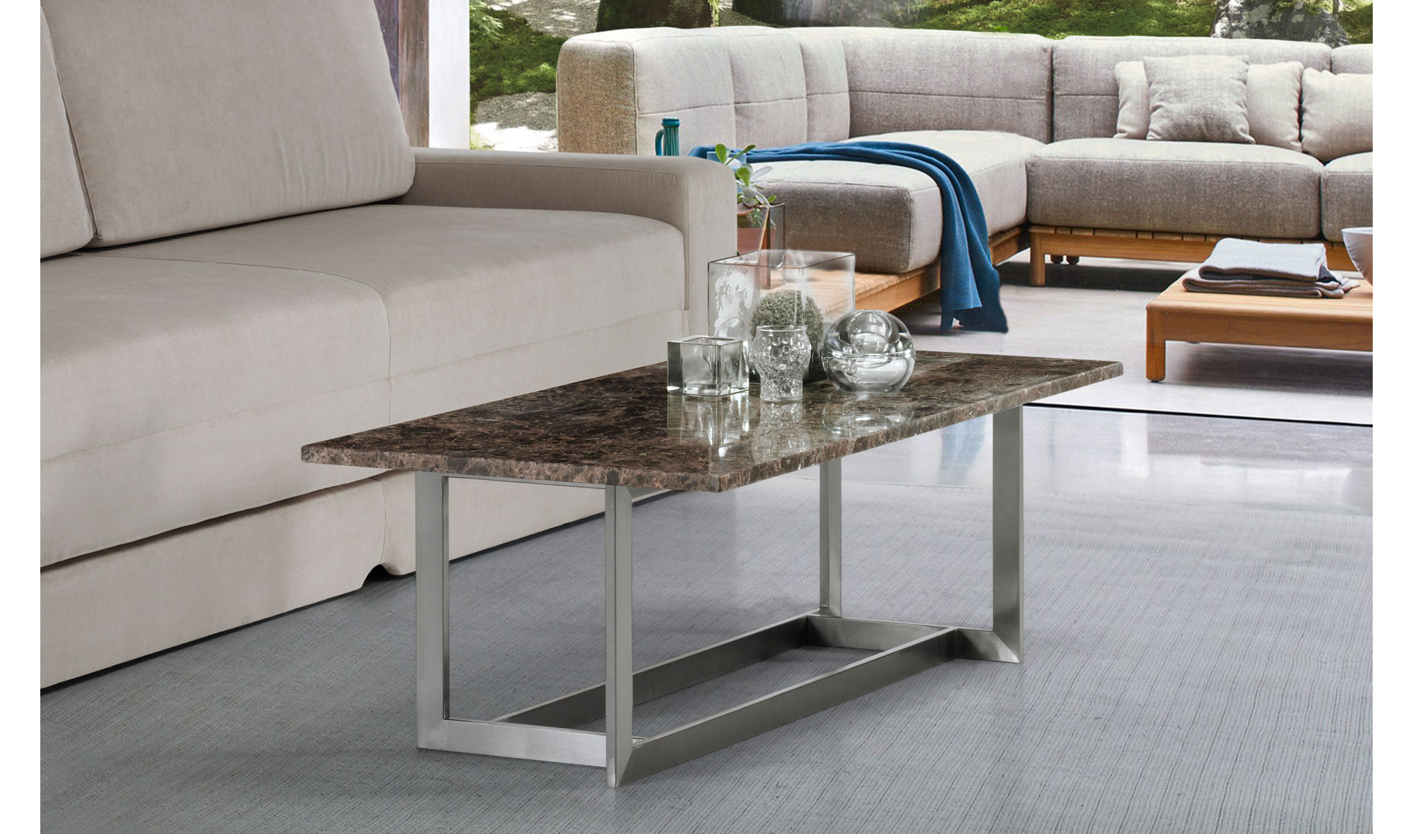 Mesa de centro marmól Kvadrant
