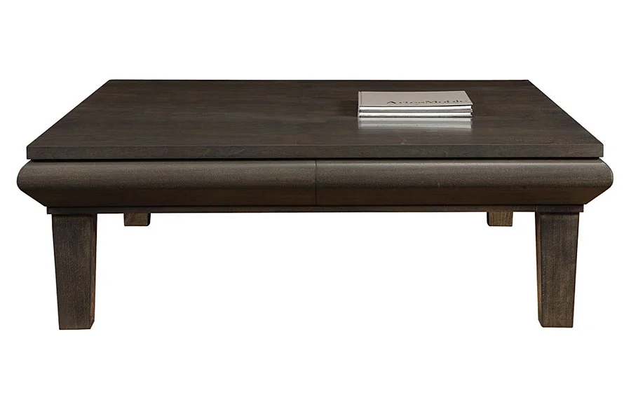 Mesa de centro moderna 2 cajones