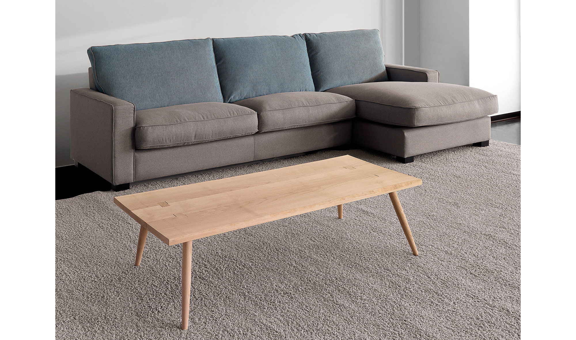 Mesa de centro moderna Nora