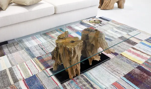 Mesa de centro rectangular moderna Vena