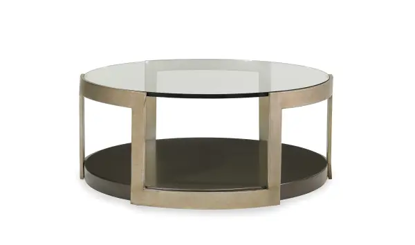 Mesa de centro redonda Artisan