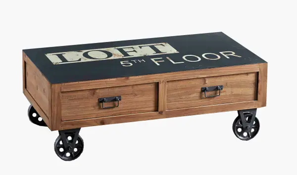 Mesa de centro vintage Loft 5th floor