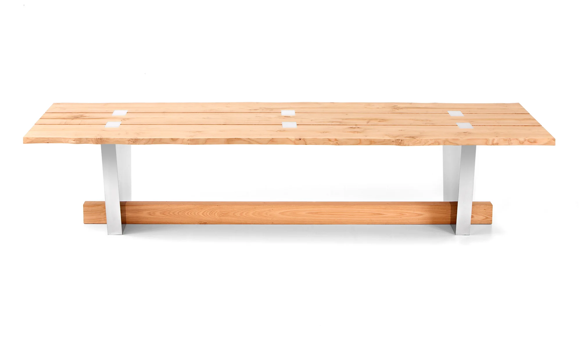 Mesa de comedor castaño nórdico Jasper