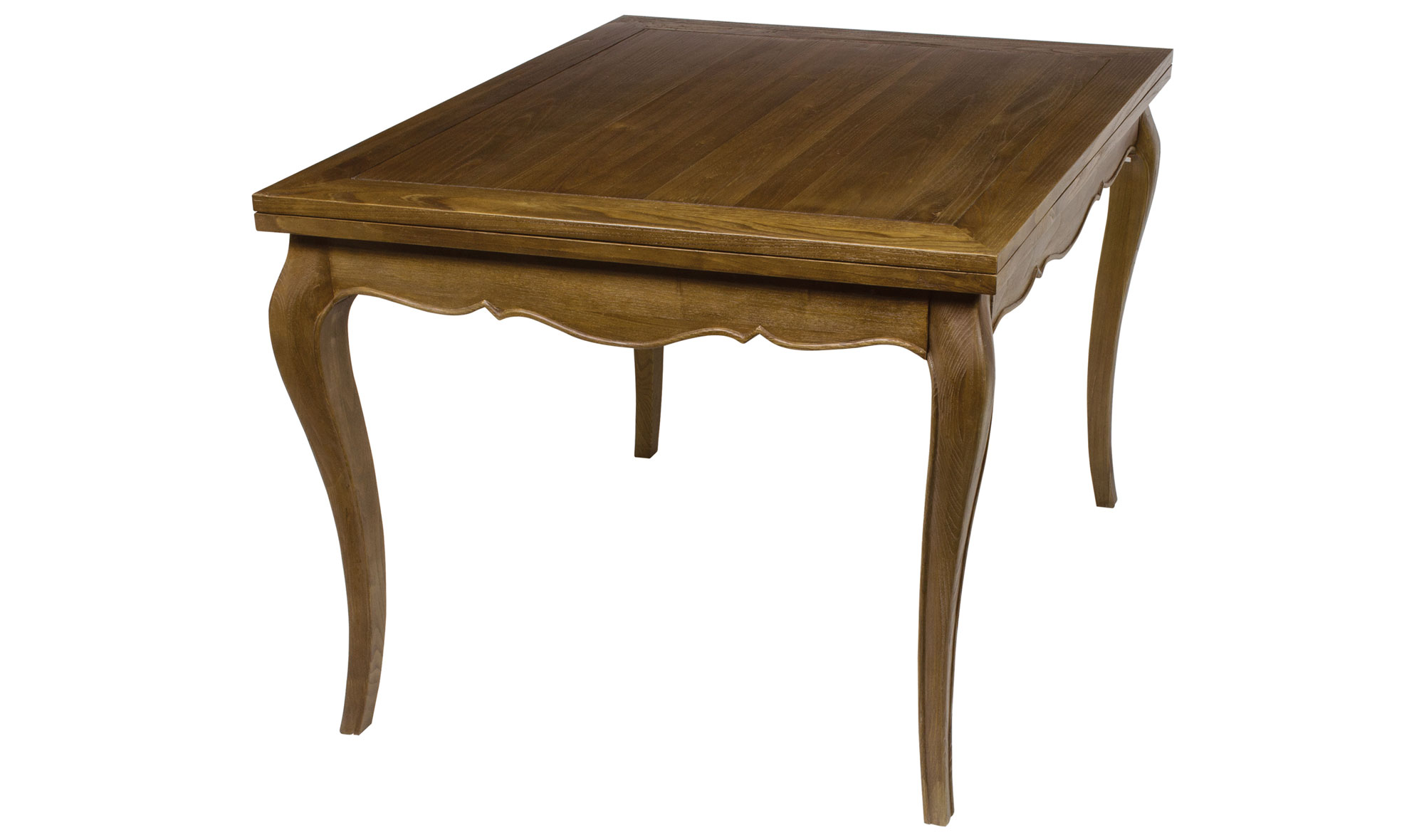 Mesa de comedor cuadrada extensible vintage Metaire