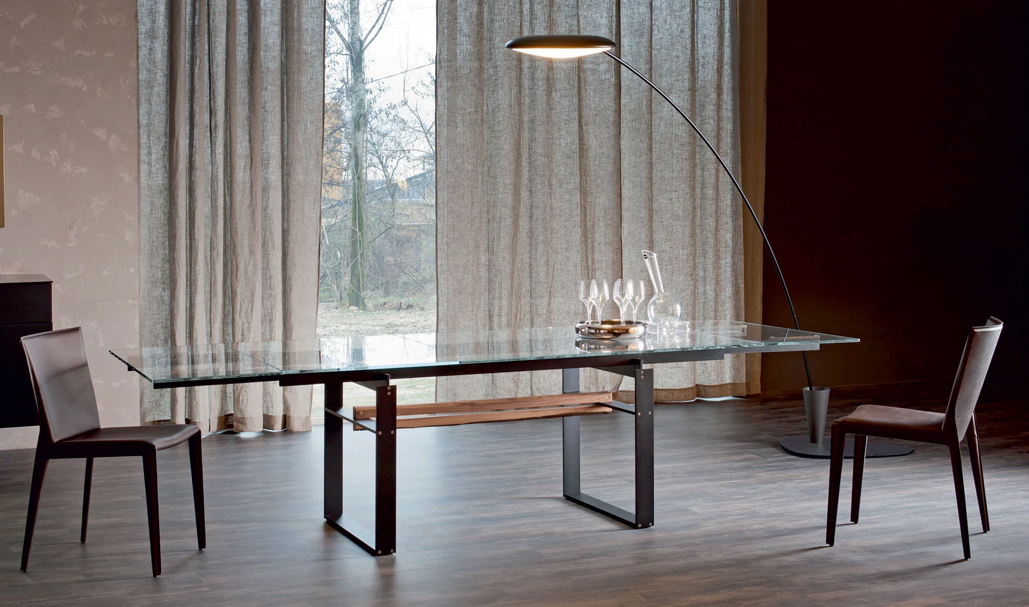 Mesa de comedor extensible Moderna Jerez