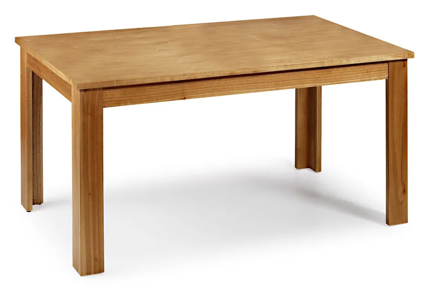 Mesa de comedor extensible lateral Colonial Natural