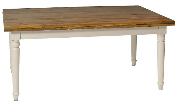 Mesa de comedor extensible vintage Montpellier