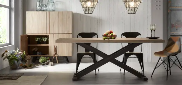 Mesa de comedor madera Tiva