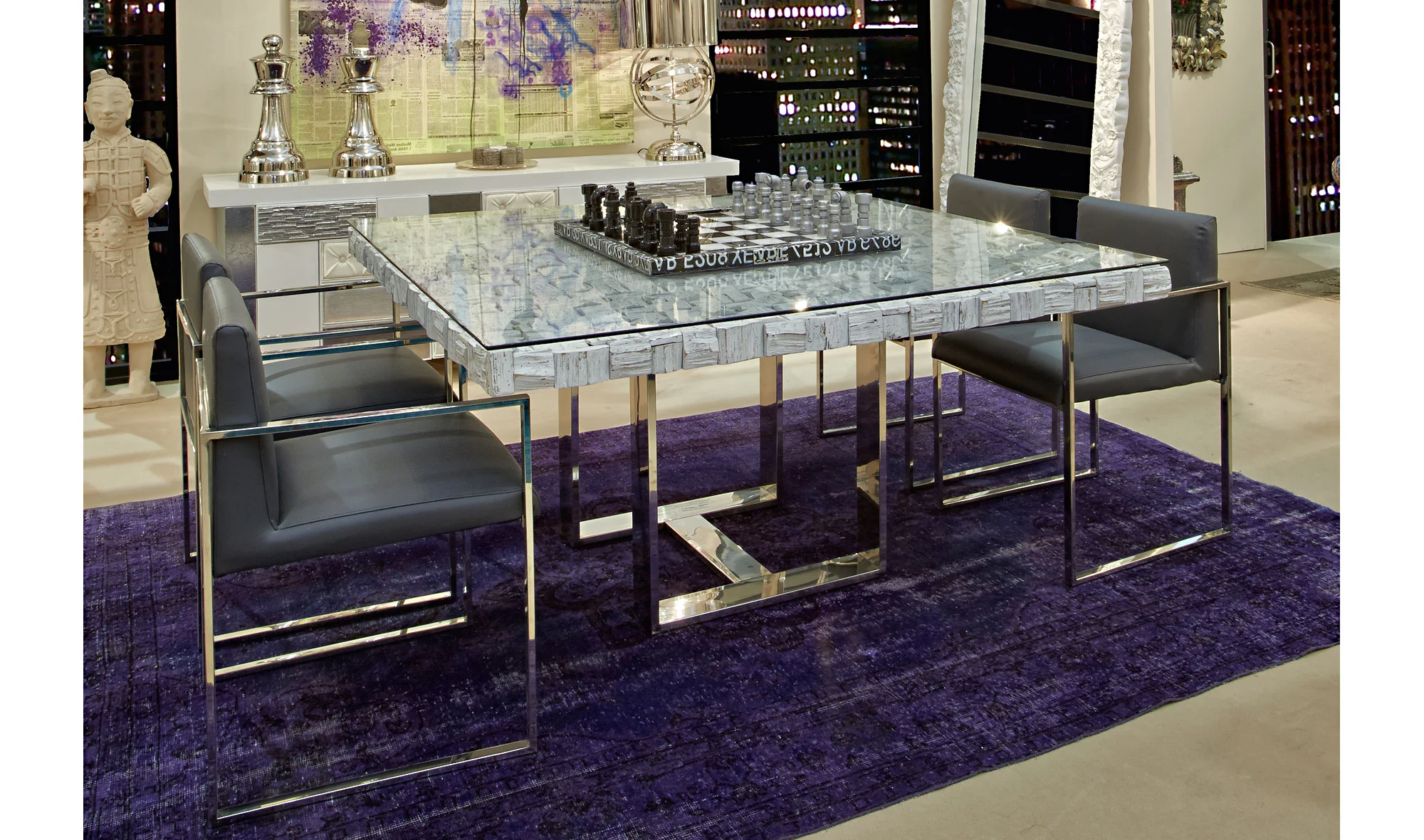 Mesa de comedor moderna Atlantic