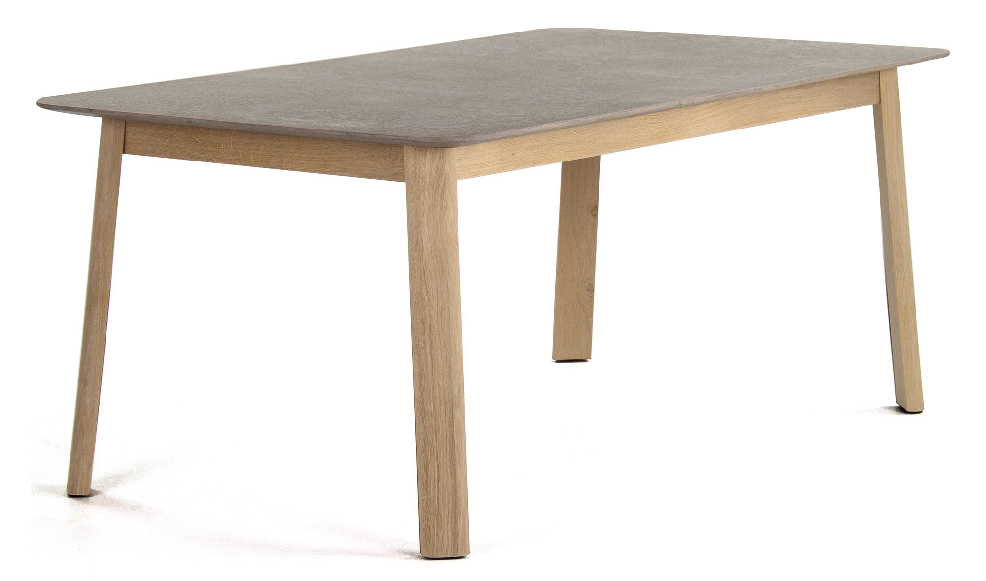 Mesa de comedor nórdica cemento