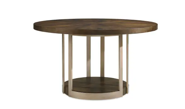 Mesa de comedor redonda Gather Artisan