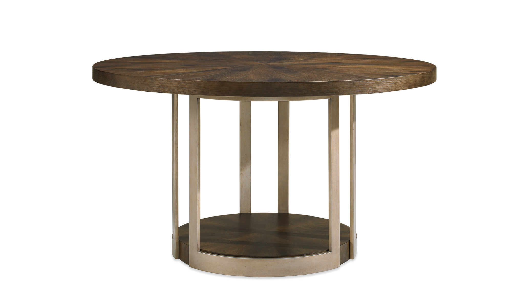 Mesa de comedor redonda Gather Artisan