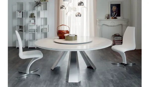 Mesa de comedor redonda Moderna Eliot