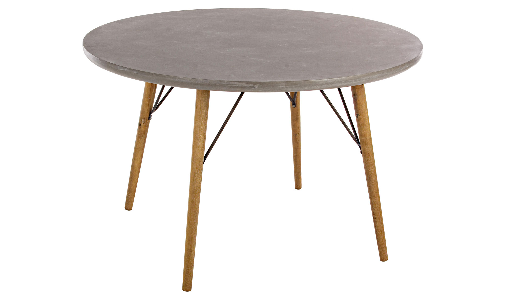 Mesa de comedor redonda vintage Ragusa
