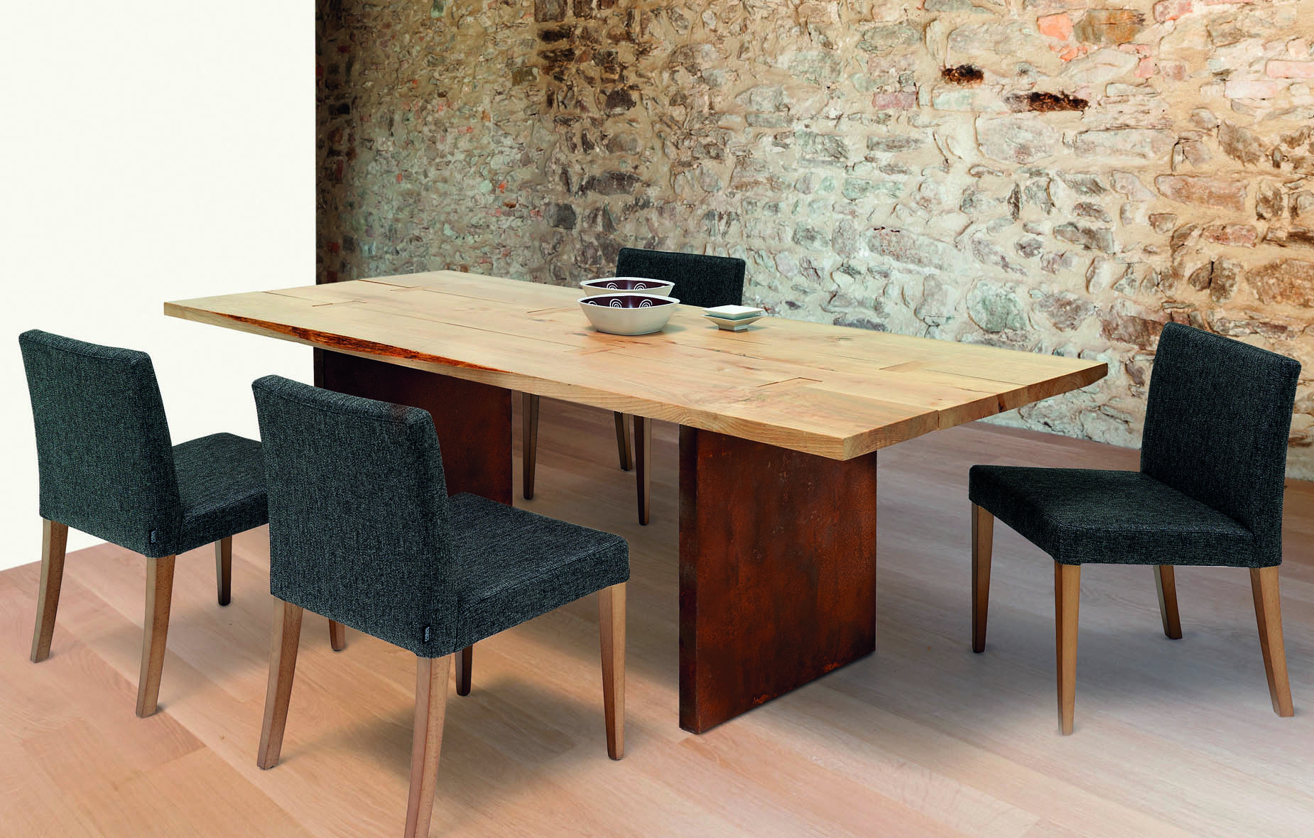 Mesa de comedor tablero natural May