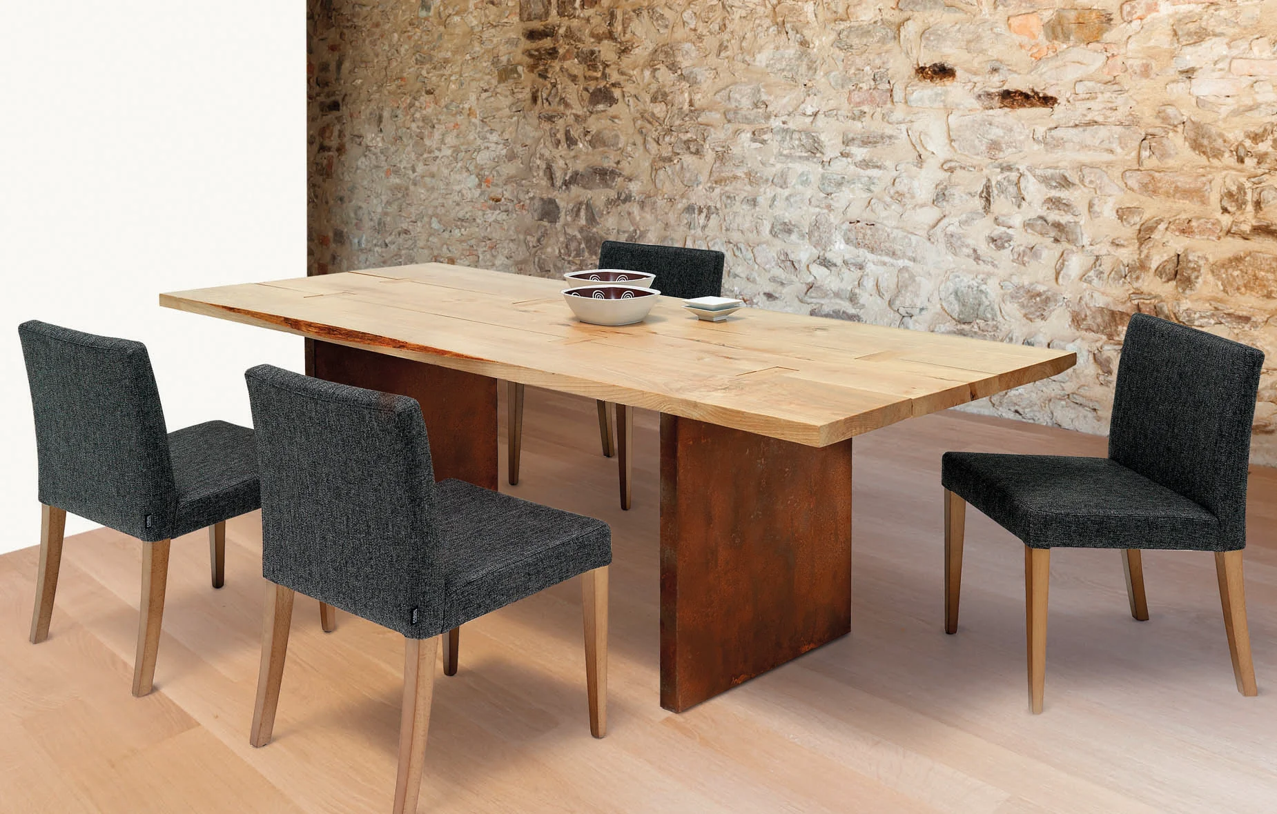 Mesa de comedor tablero natural May