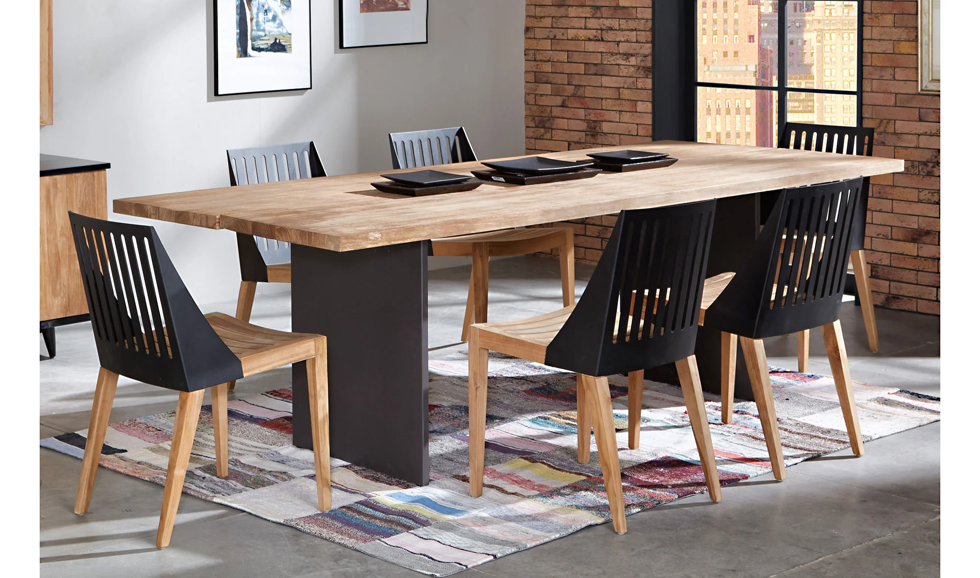 Mesa de comedor vintage Arthur