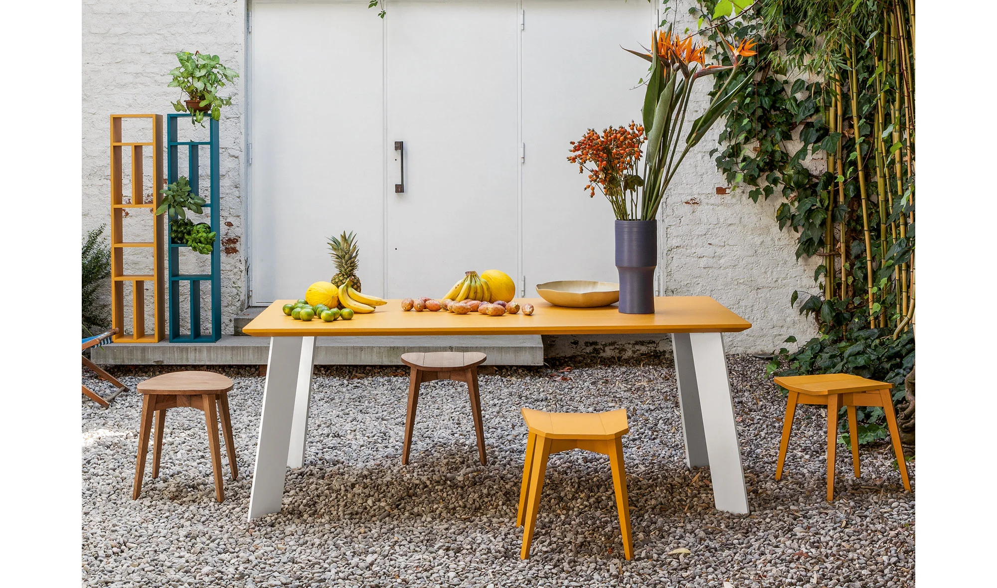 Mesa de comedor vintage Luyando