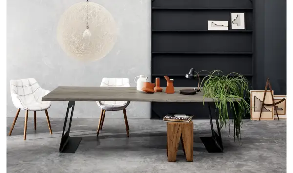 Mesa de comedor vintage Saba
