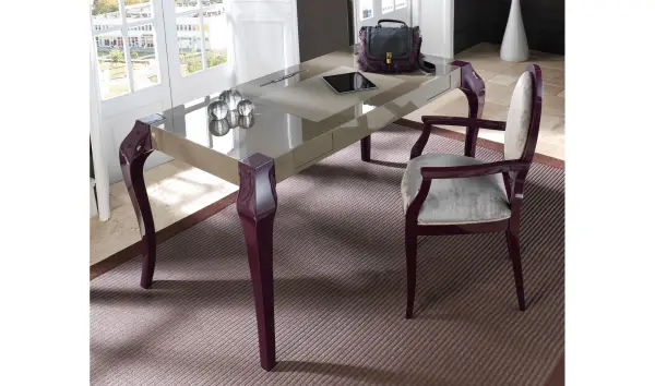 Mesa de escritorio 2 cajones moderna Agora