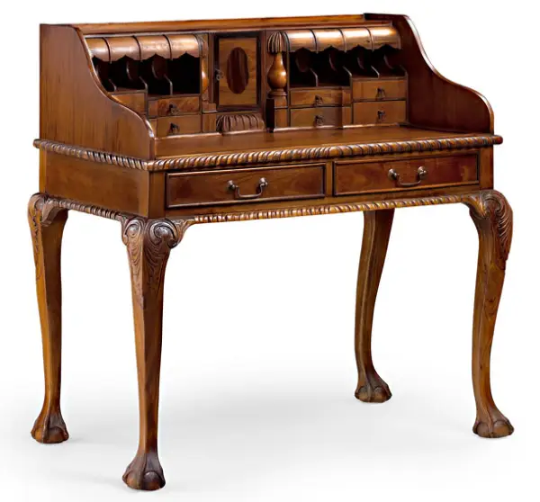 Mesa de escritorio bureau Vintage Chippendale