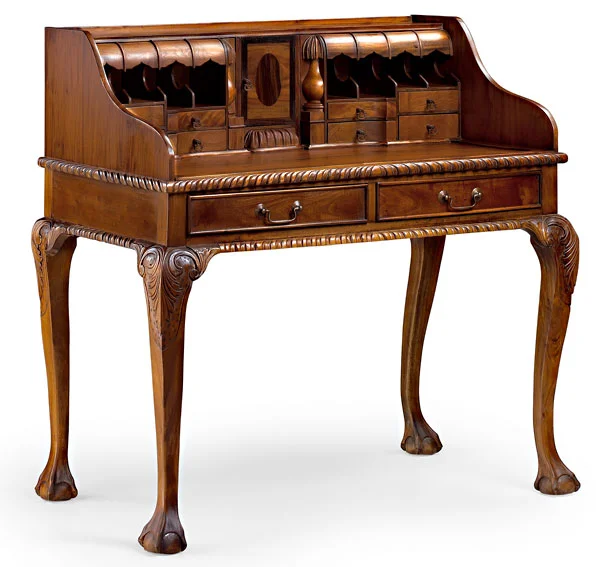 Mesa de escritorio bureau Vintage Chippendale