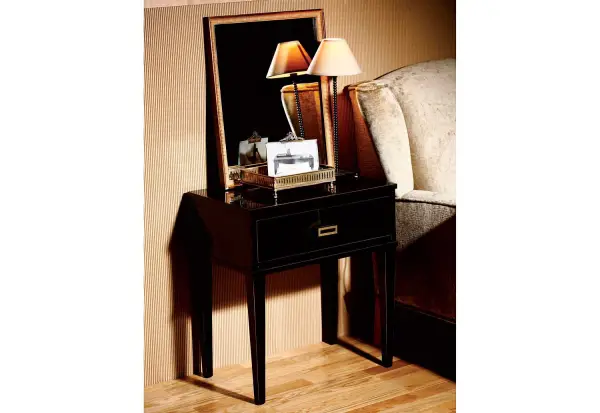 Mesa de noche vintage Palillos