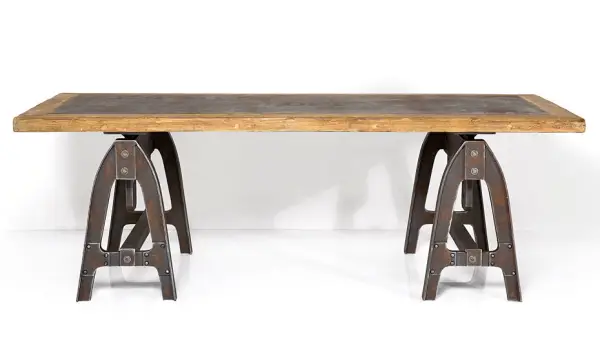 Mesa escritorio Industrial doble pedestal
