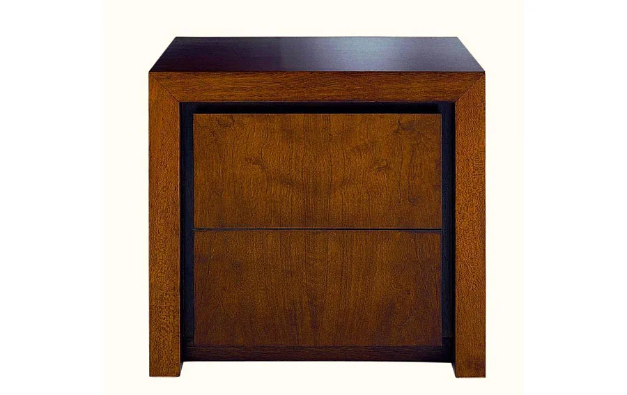 Mesita de noche madera moderna I