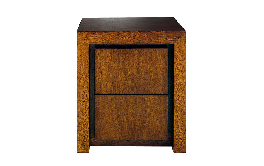 Mesita de noche madera moderna II