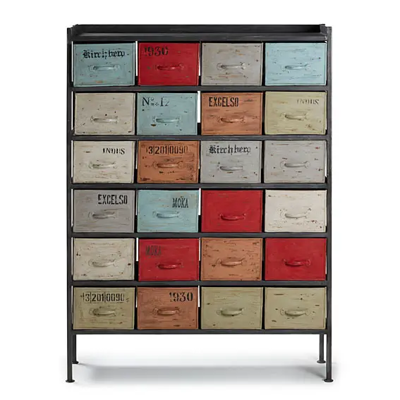 Mueble Auxiliar 24 Cajones Keywest