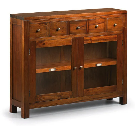 Mueble Hall Flamingo 2 puertas 5 cajones