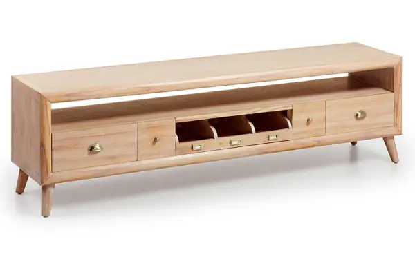 Mueble TV 5 Cajones Vintage Bromo