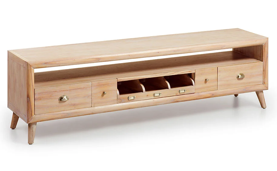 Mueble TV 5 Cajones Vintage Bromo