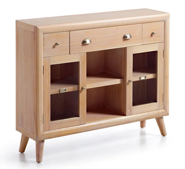 Mueble de entrada 3 cajones Vintage Bromo