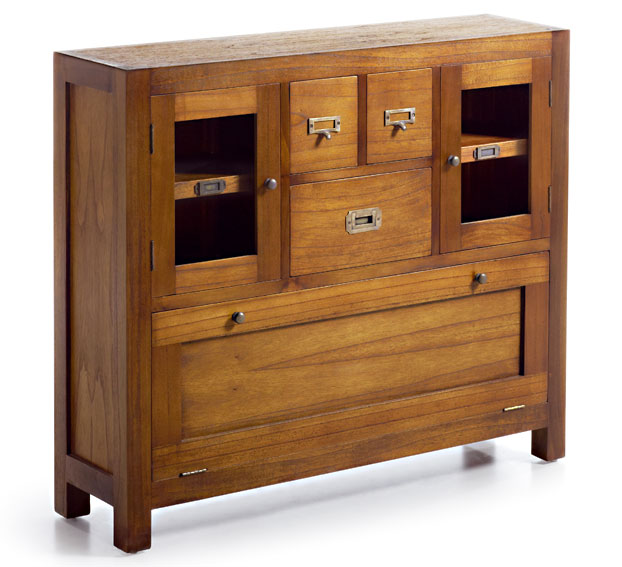 Mueble de entrada con zapatero Colonial Star
