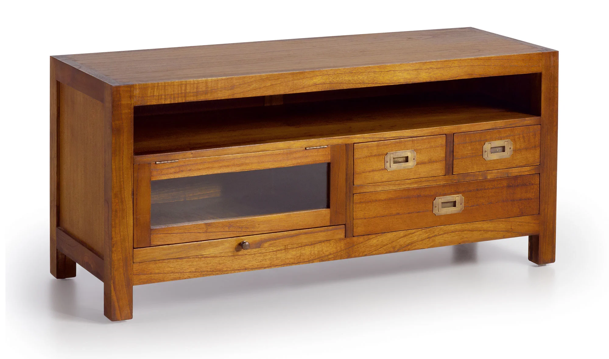 Mueble tv 1 hueco 3 cajones colonial Star