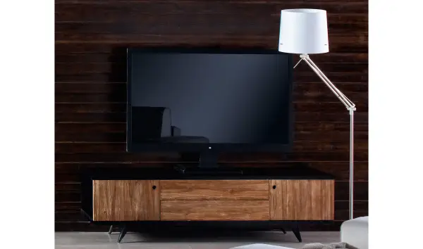 Mueble tv 2 cajones 2 puertas vintage Maze