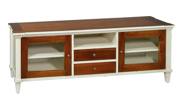 Mueble tv 2 puertas vintage Poitier