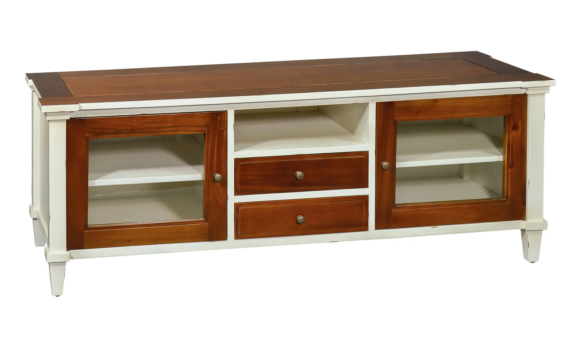 Mueble tv 2 puertas vintage Poitier