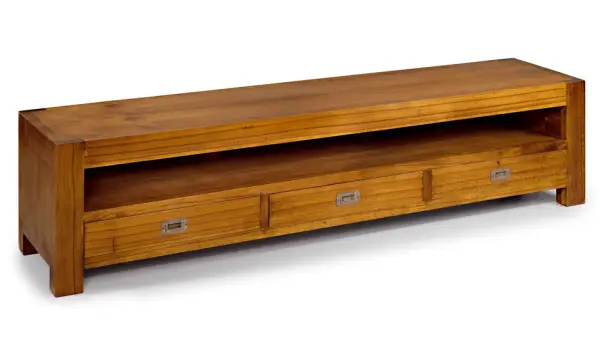 Mueble tv 3 cajones 1 hueco Colonial Star