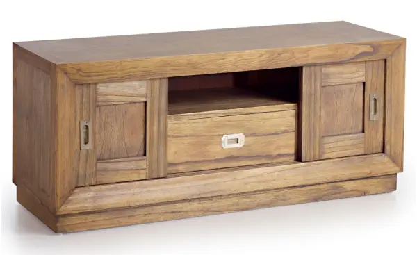 Mueble tv 3 cajones Colonial Merapi