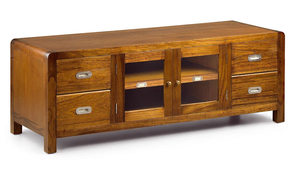 Mueble tv 4 cajones Colonial Flash