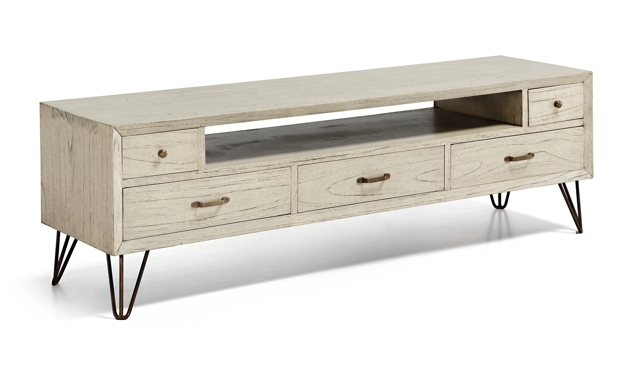 Mueble tv 5 cajones vintage Múria