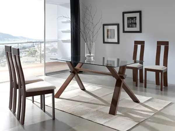 Pack Mesa Comedor y 4 Sillas Eliorund