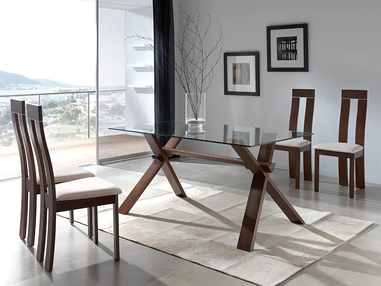 Pack Mesa Comedor y 4 Sillas Eliorund